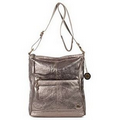 The SAK Leather Crossbody Purse (Pyrite Metallic)